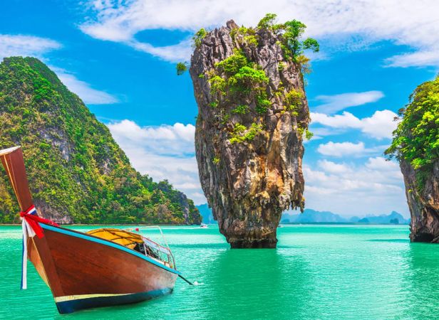 James Bond Island with lunch by Long Tail boat