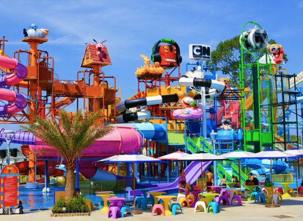 Cartoon network amazone water park with transfer and lunch