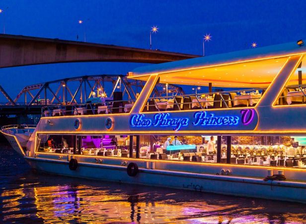 Evening River cruise by Chaophraya Princess with Buffet Dinner