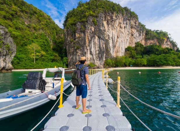 Hong Island by speed boat